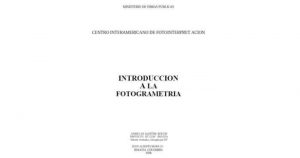 Introduccion a la fotogrametria - daniel de agostini