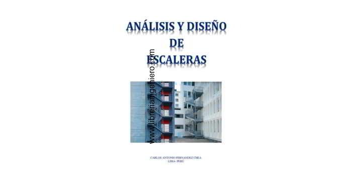 analisis y diseño de escaleras - carlos fernandez