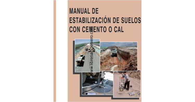 manual de estabilizacion de suelos con cemento o cal