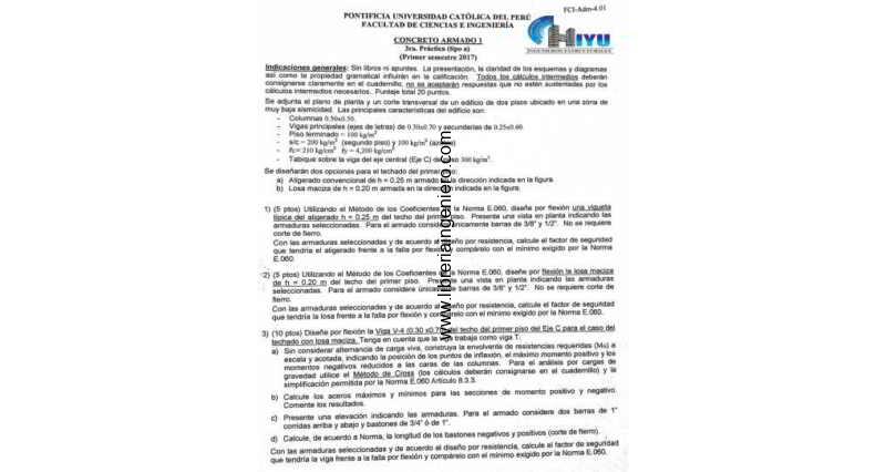 examen y solucionario concreto armado