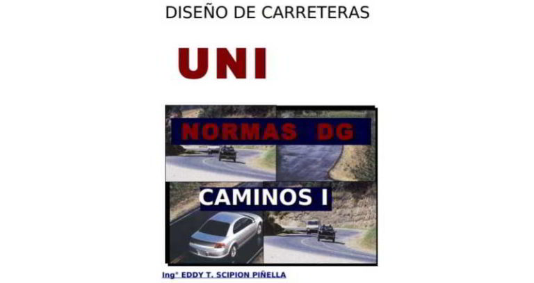 DISEÑO DE CARRETERAS