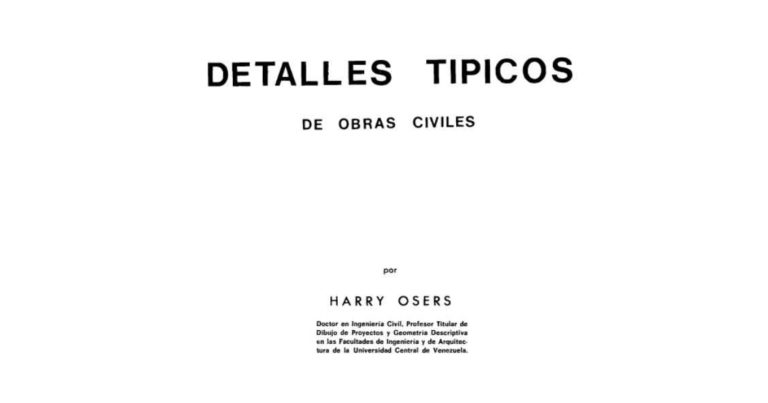 detalles tipicos de obras civiles - harry osers
