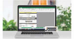 Excel para el rendimiento de maquinaria pesada