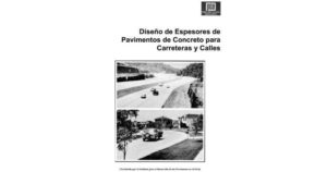 diseño de espesores de pavimentos de concreto