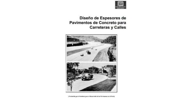 diseño de espesores de pavimentos de concreto