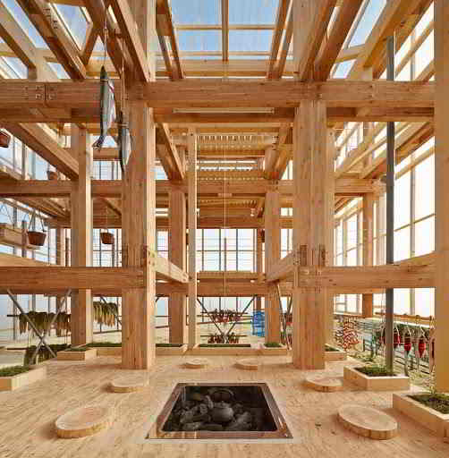 Tipo de Construcción en estructura de madera