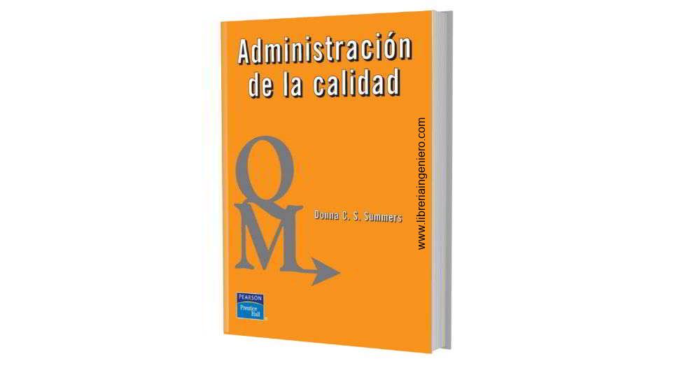 administracion de la calidad donna summers