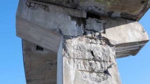 deterioro de hormigón