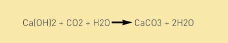 formula carbonato de hormigón