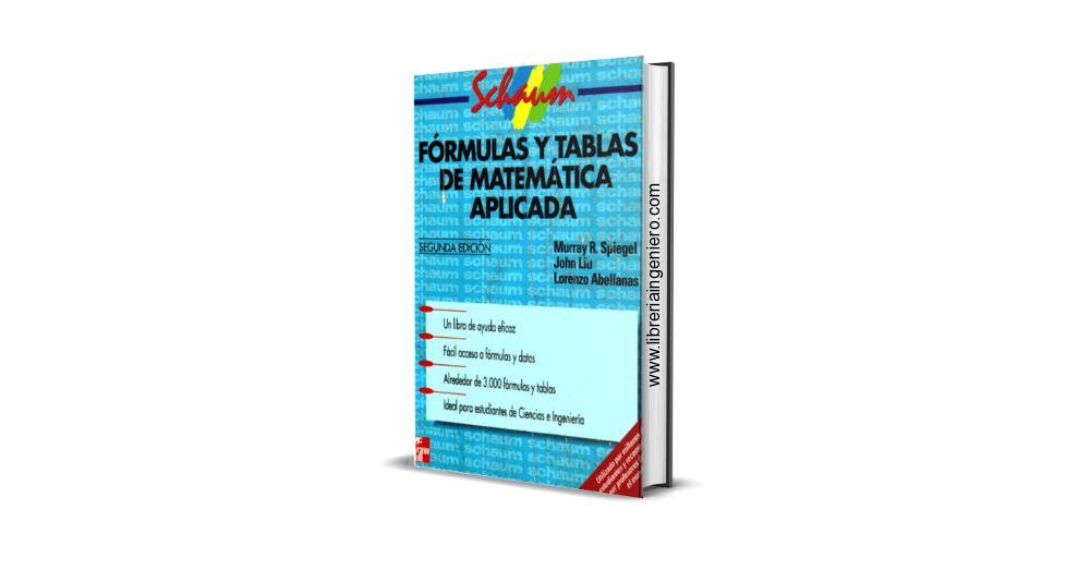 Fórmulas y Tablas de Matemática Aplicada – Murray Spiegel