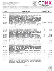 Insumos - precios - cipu 2017